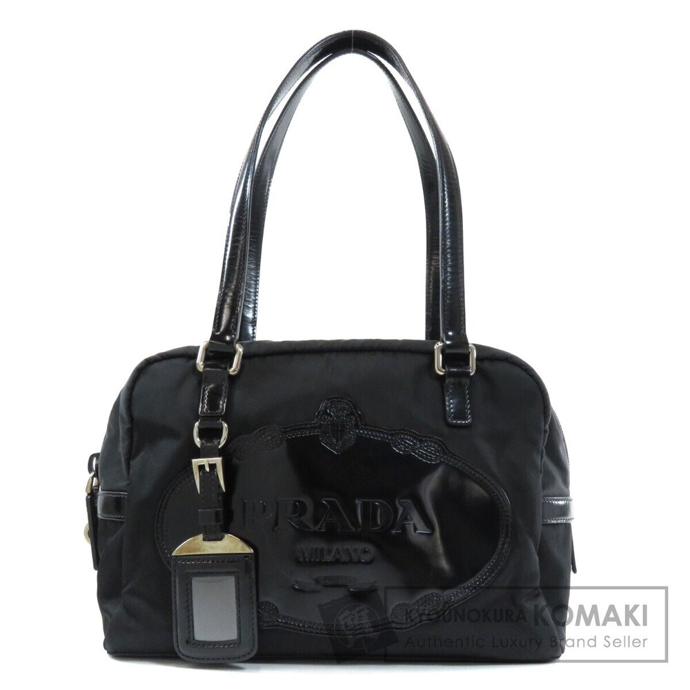 Prada logo motif tote bag